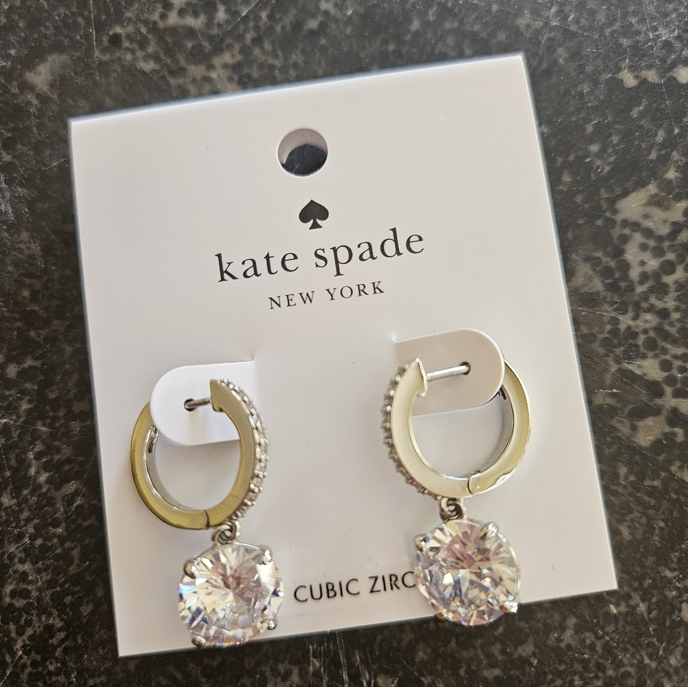 Kate Spade Silver Hoop Earrings